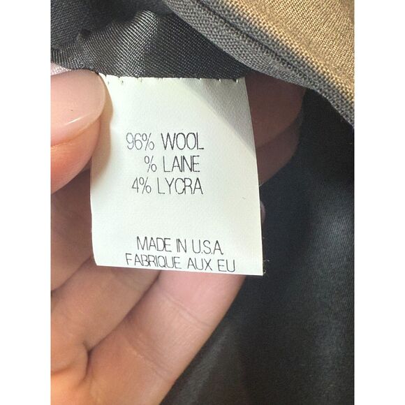 Theory Gabe B Tailored Blazer Women’s Gray Size 6 Work Jacket - Picture 4 of 6